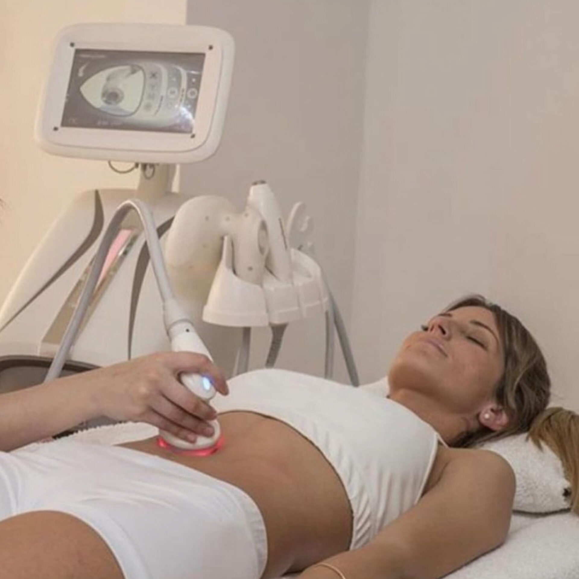 Vrouw behandeling powershape